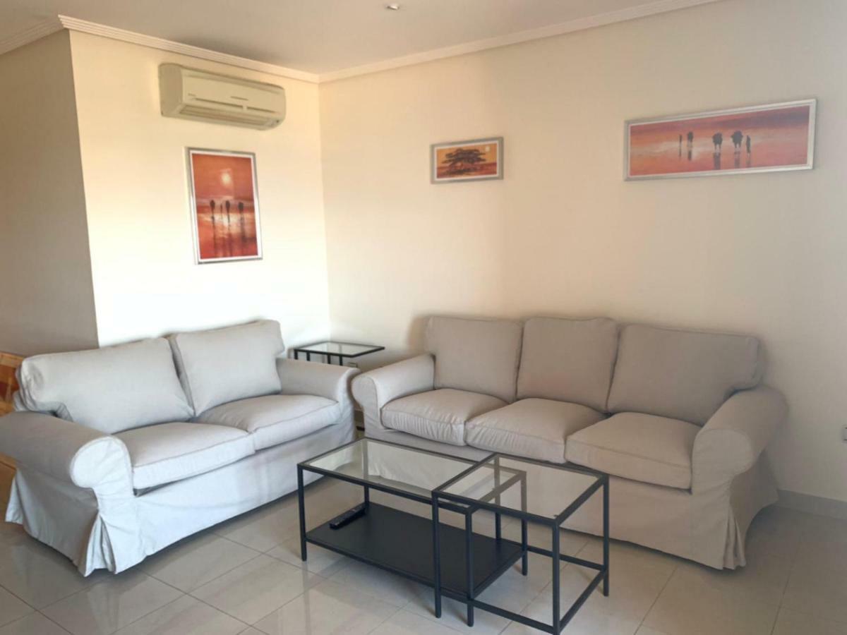 Apartamento Primera Linea Malaga Bagian luar foto